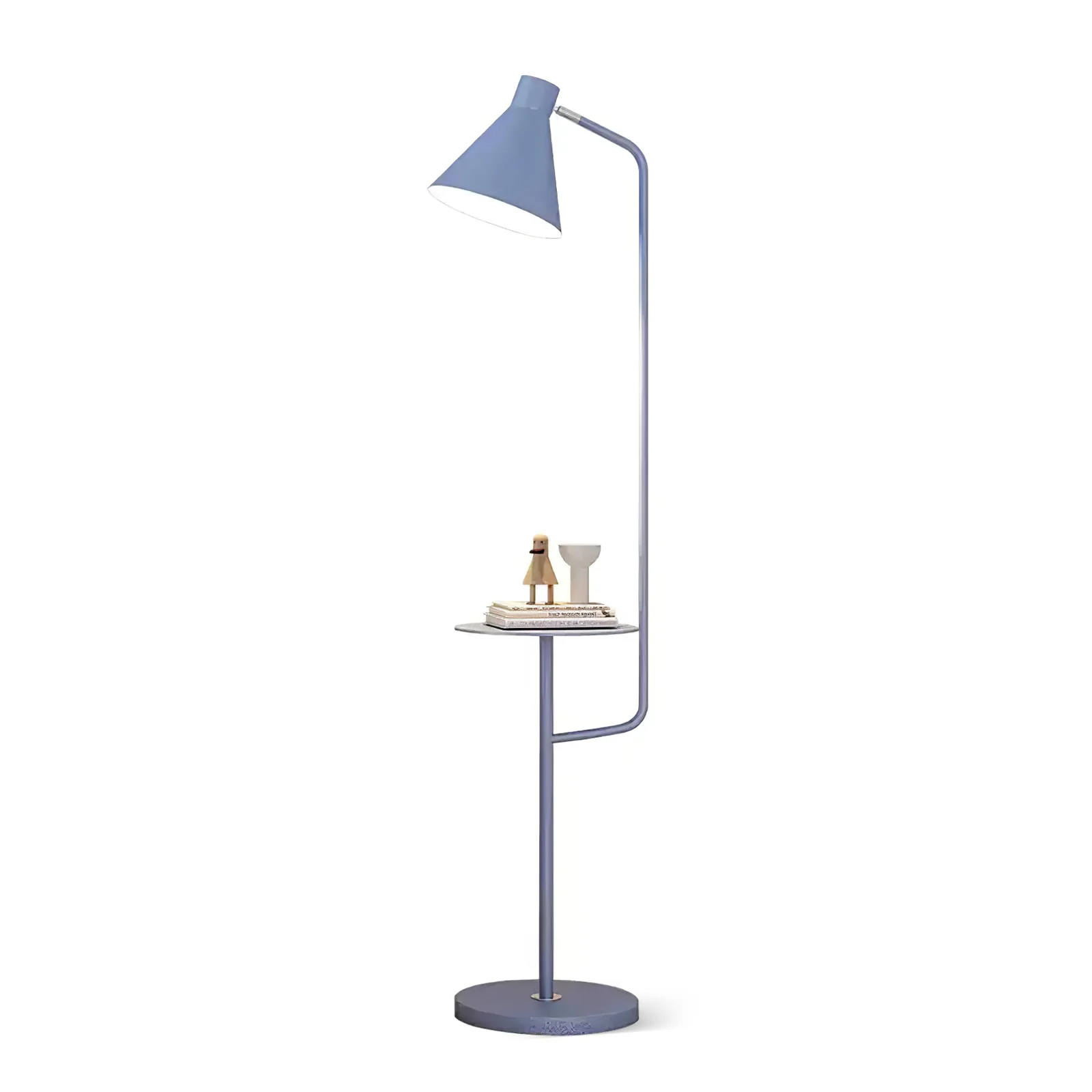 Macaroon Floor Lamp - Model B Marble table: W 11″ x H 59.1″ / Pink / UK plug