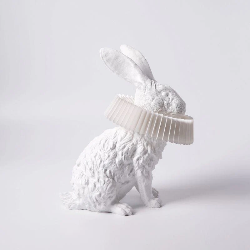 Rabbit X Table Lamp - Sit: ∅ 11.8″ x H 12.6″ / Cool Light / UK plug