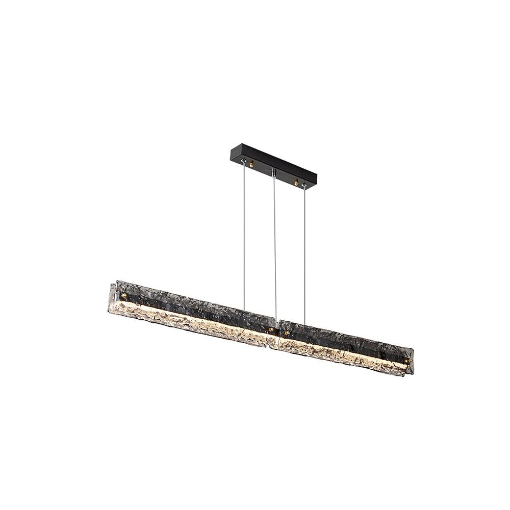 Подвесной светильник Capuccio LED Linear - 127см x 5см x 8см, черный, холодный свет