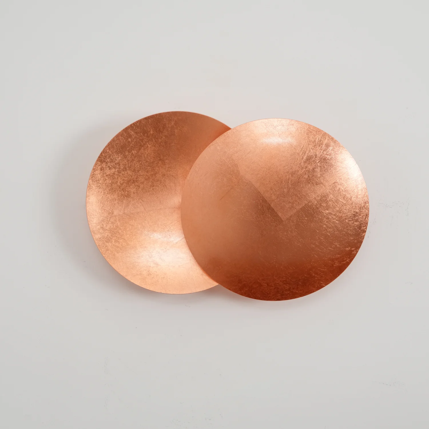 Giorgio Wall Lamp - Dia 25cm x H 25cm Set of 2 / Black & Bronze / Cool Light