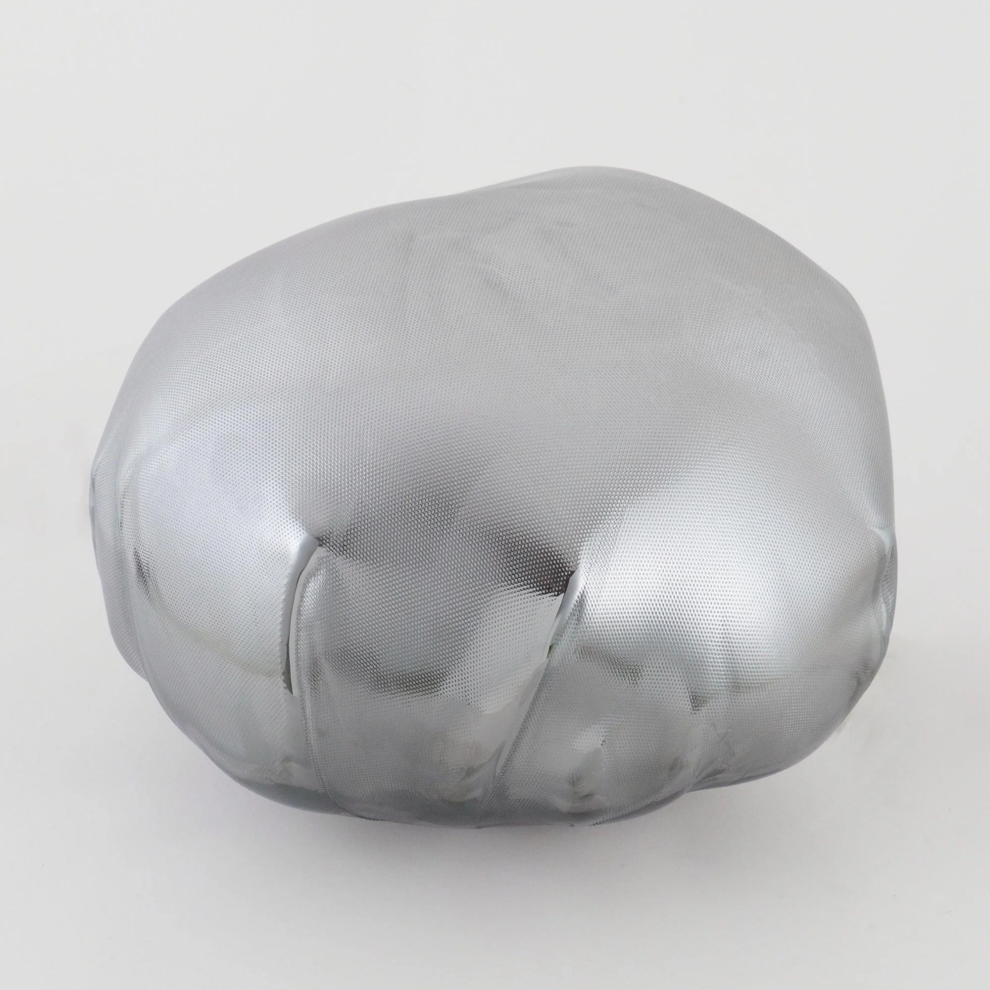 Подвесной светильник Blown Glass Mesh - 20 подвесов, круглое крепление, ∅20см, белый, стекло