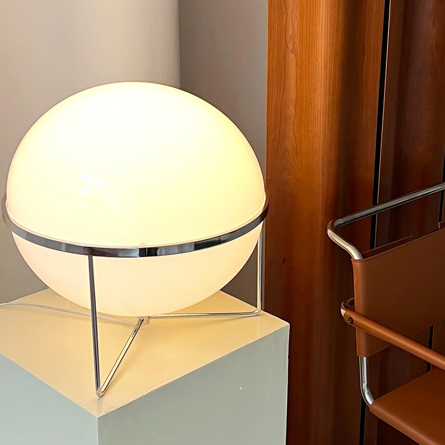 Yolk Table Lamp - ∅ 13.8″ x H 16.5″ / Dia 35cm x H 42cm / Yellow / UK plug