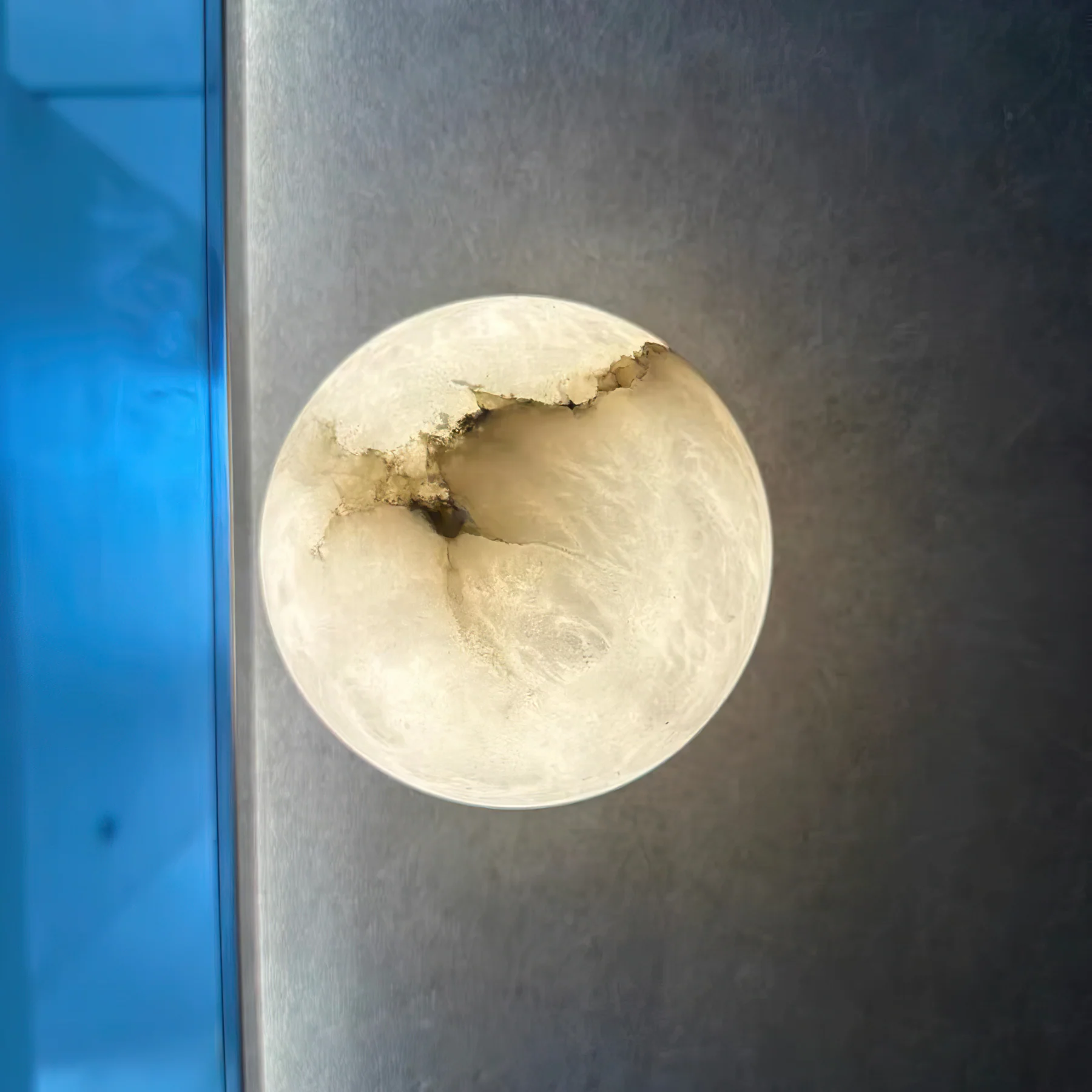 Настенный светильник Alabaster Mini Orb - ∅15см x 15см, белый