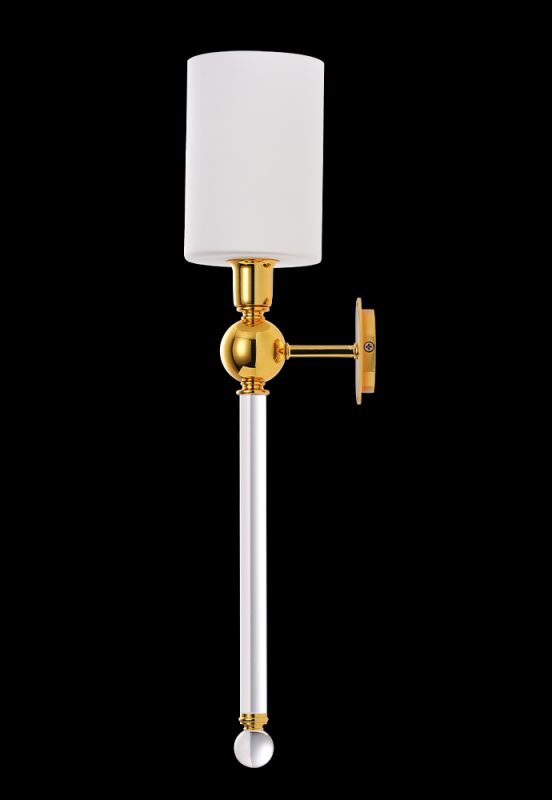 Бра Crystal Lux MIRABELLA MIRABELLA AP1 GOLD/WHITE