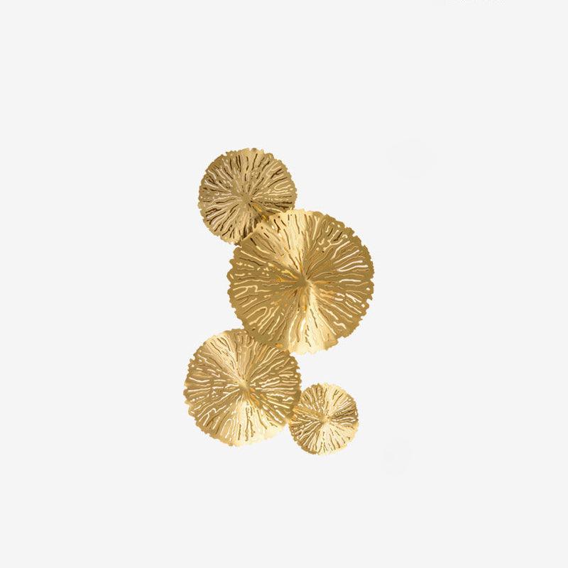 Настенный светильник Lotus Leaf  - модель E, 31см x 57см, нержавеющая сталь, металл