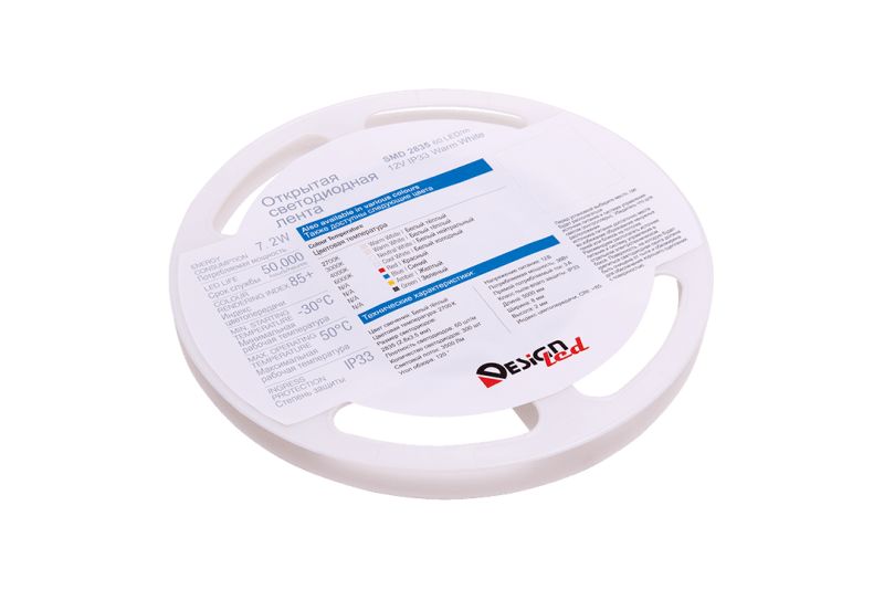 Лента светодиодная  DesignLed  DSG2  12V 7,2W 33 IP E3 3000K 001492