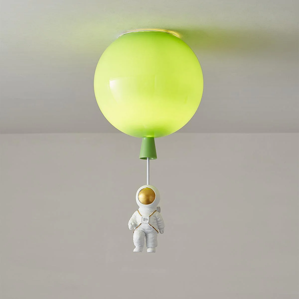 Потолочный светильник Balloon Glossy - ∅25см, зеленый