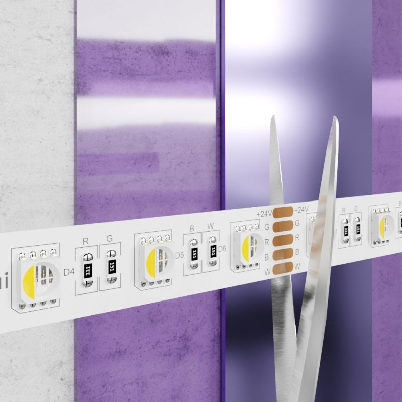 Светодиодная лента Maytoni Светодиодная лента 24V 24V 19,2W IP20 4000K 10180