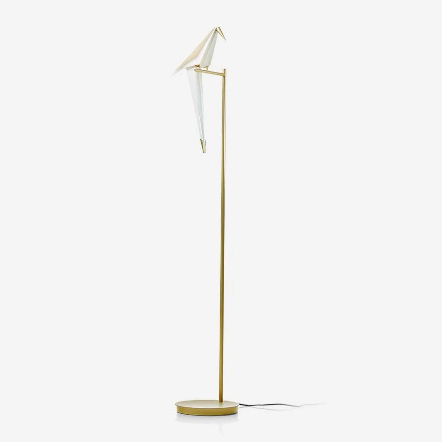 Торшер Paper Crane Bird - ∅30см x 35см x 165см, теплый свет