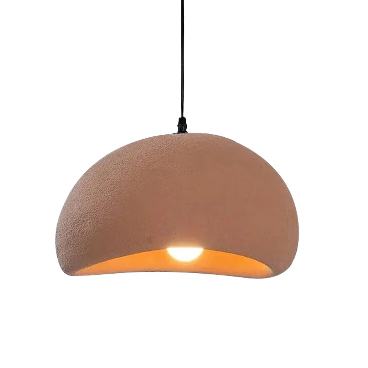 Подвесной светильник Cloud Style B - ∅100см x 38см, оранжевый