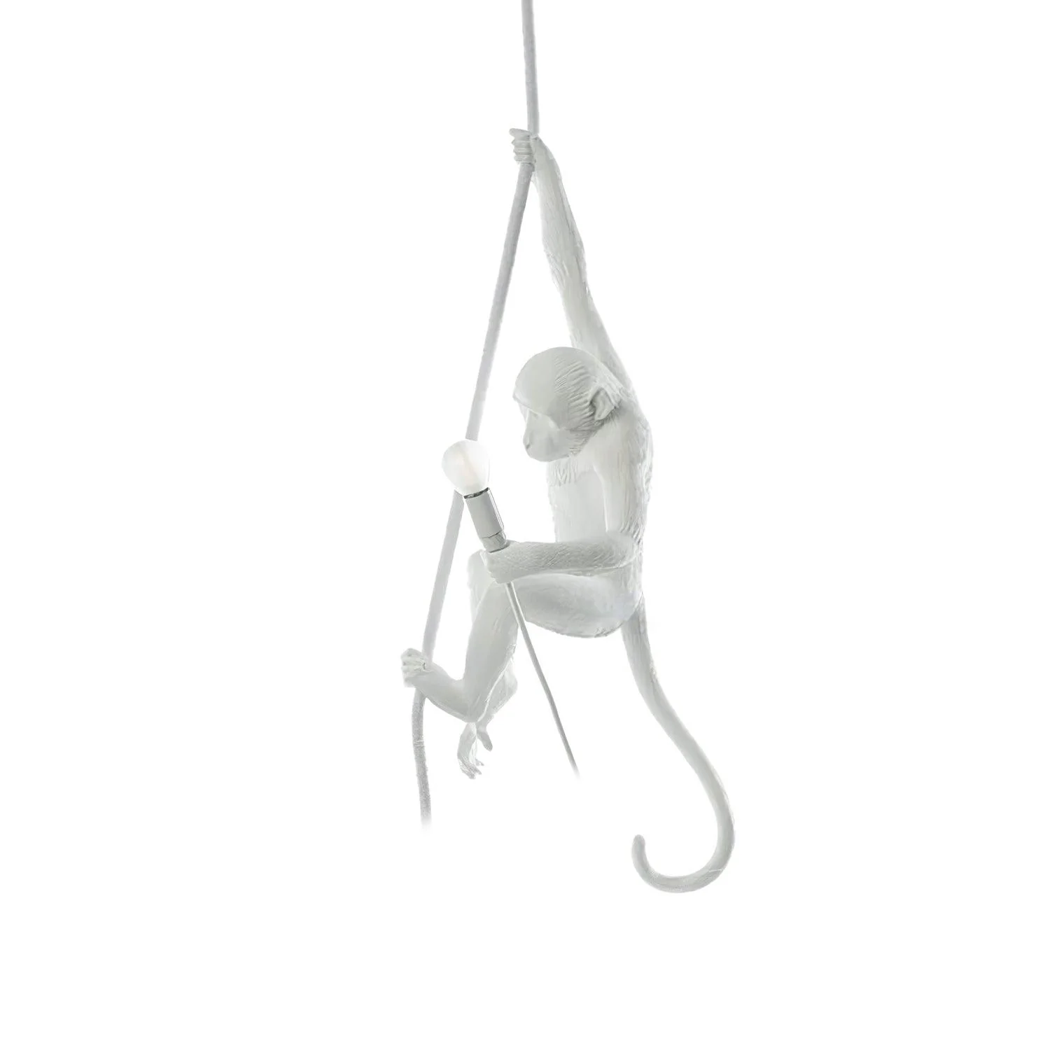Подвесной светильник Monkey - 28см x 70см, белый