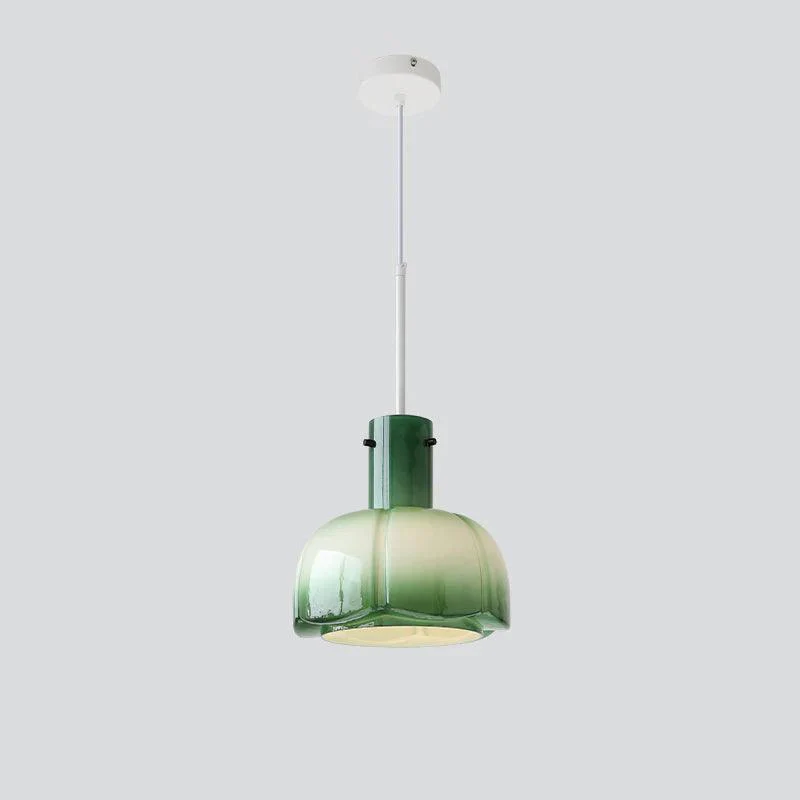 Подвесной светильник Lumina Petal Glass - ∅26см x 40см, коричневый