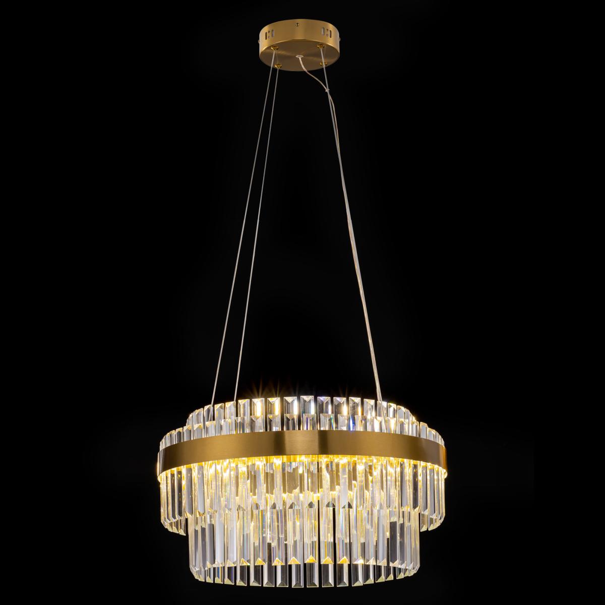 Люстра хрустальная с пультом Citilux Sheldon 83W LED 3000-5700 CL339153