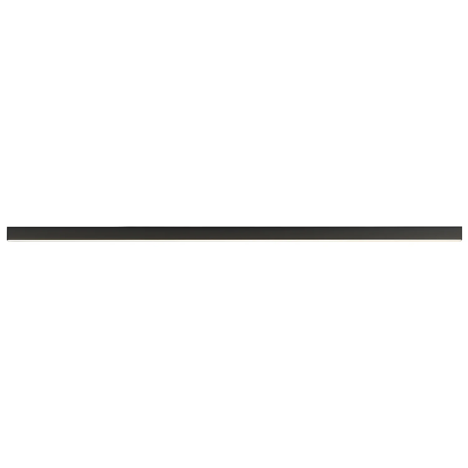 Потолочный светильник Ultra Slim Linear - 100см x 5см, черный, теплый свет