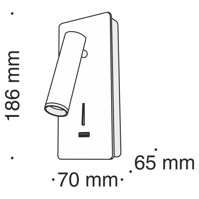 Бра Maytoni Mirax C041WL-L3B3K