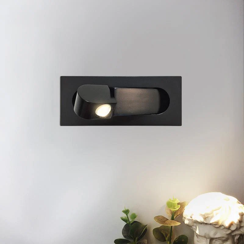 Настенный светильник Modern LED Bedside - ∅19см x 8см, медь, теплый свет, диммер