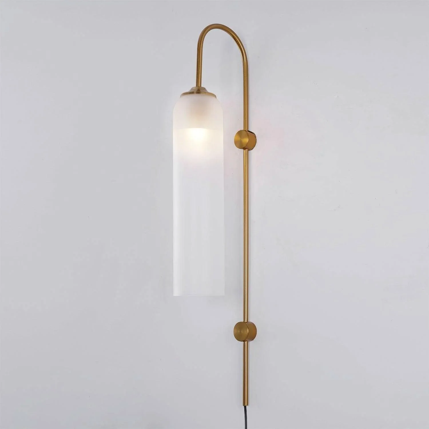 Настенный светильник Modern Glass Plug-In - черный, голубой