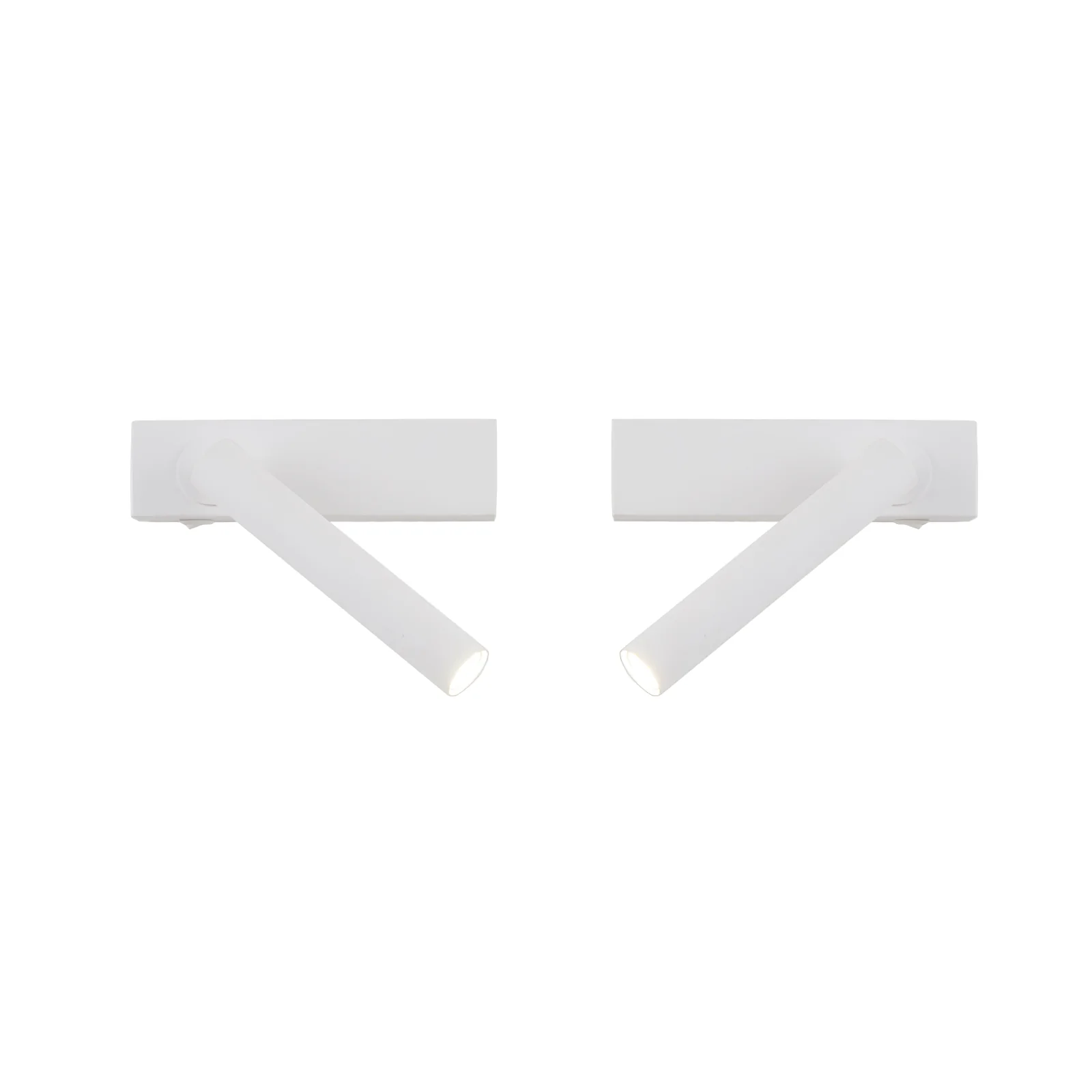Настенный светильник Chors Recessed - Левый ∅15см x 4см, черный