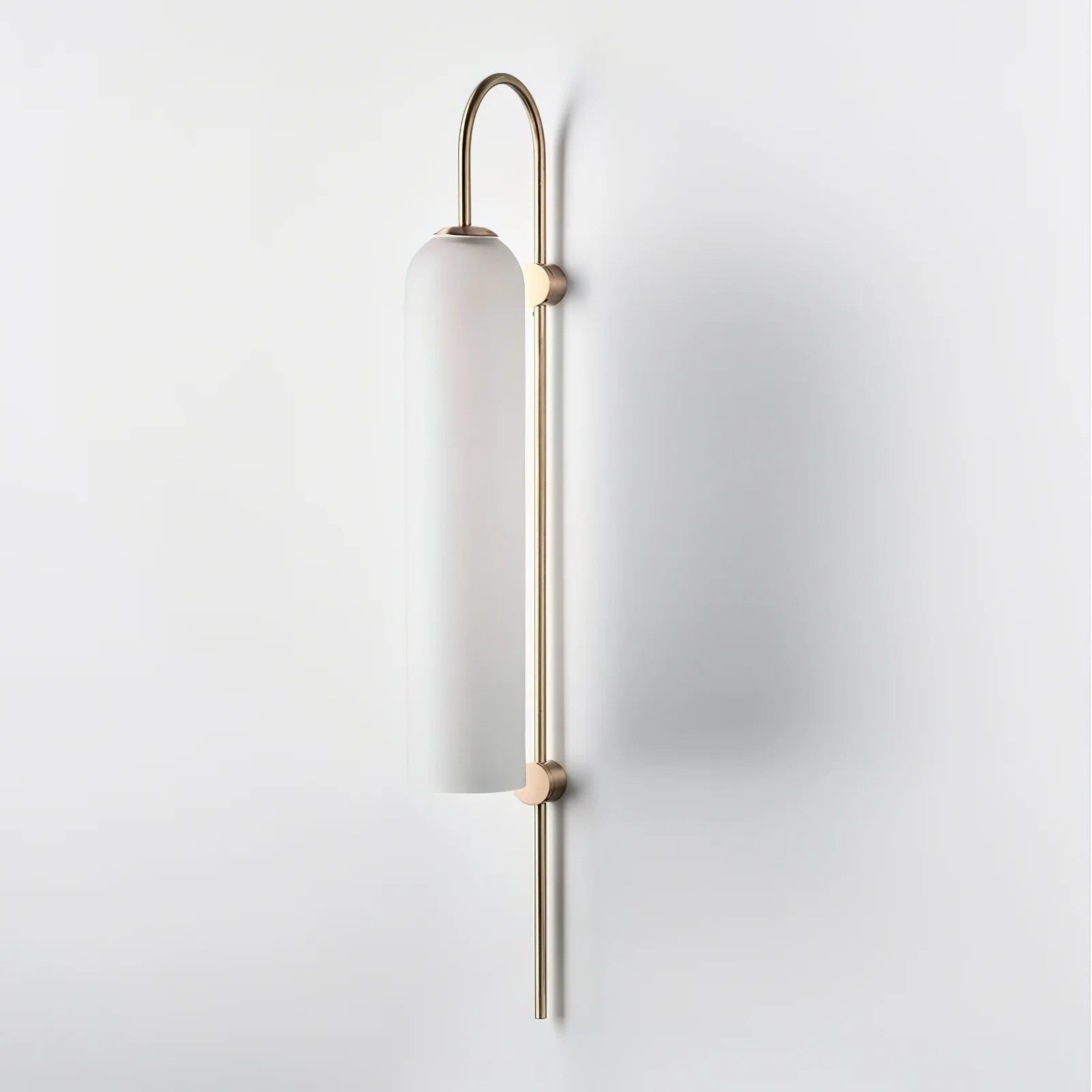 Настенный светильник Modern Glass - 19см x 80см, золотой, прозрачный