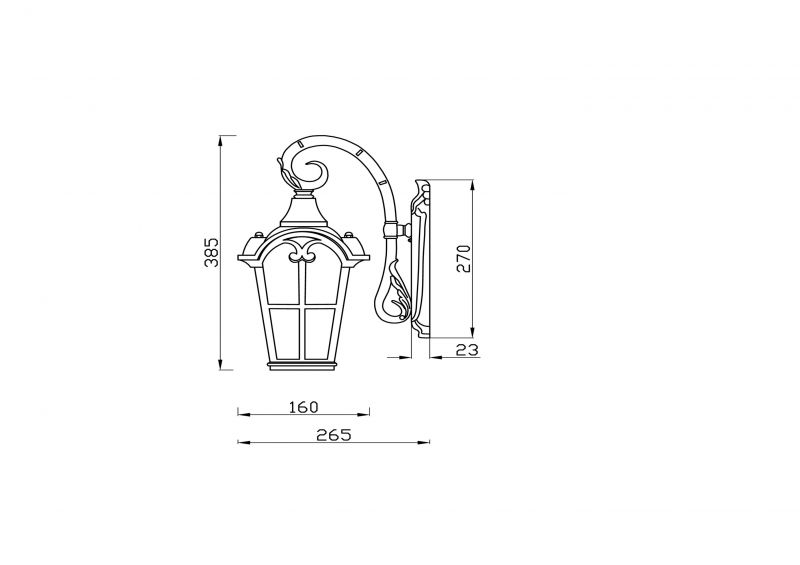 Бра Maytoni Albion O413WL-01BZ
