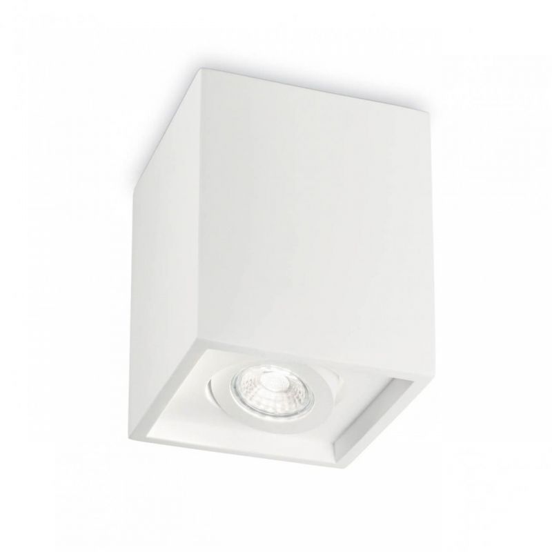 Светильник потолочный Ideal Lux Oak PL1 Square Bianco