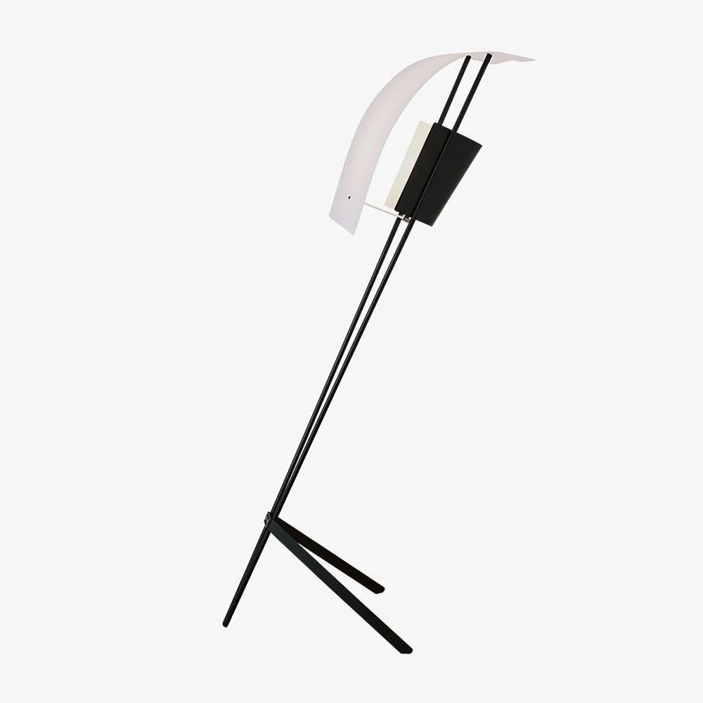 Торшер Kite - 58см x 165см, черный, золотой