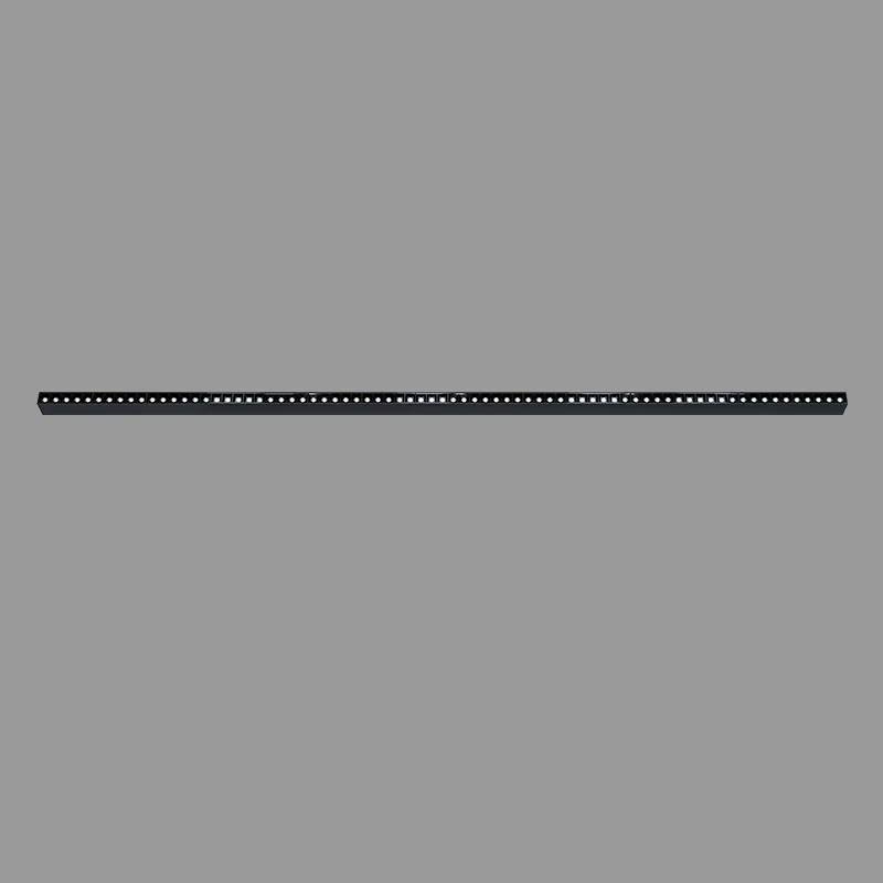 Подвесной светильник Magnetic Floating - 80см x 3см x 5см, черный B, теплый свет