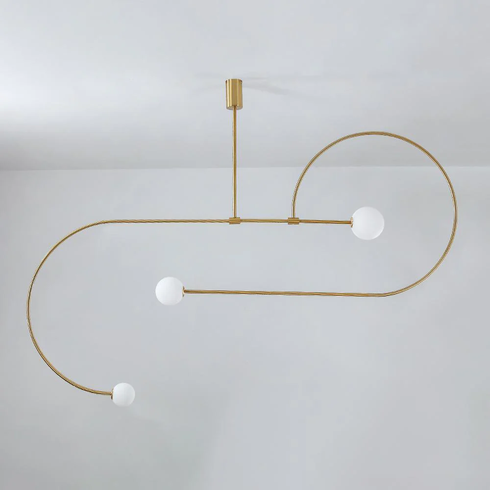 Люстра Mobile Chandelier - 3 подвеса, черный
