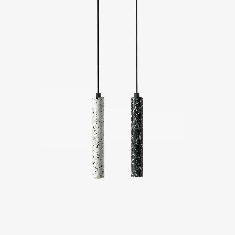 Подвесной светильник Bang Concrete - 8 подвесов ∅30см x 200см, серый бетон