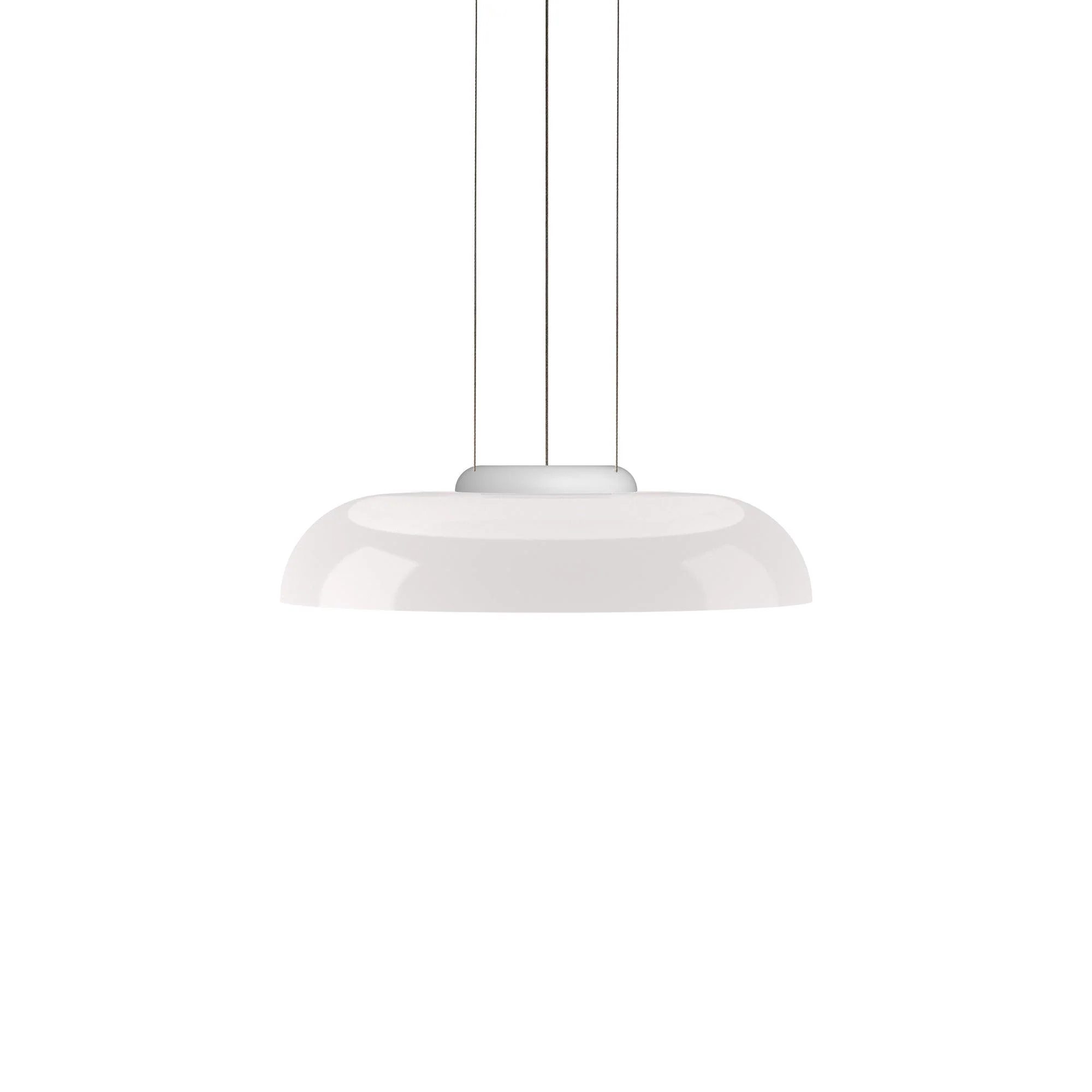 Подвесной светильник Totem Led - ∅33см x 36см, белый, теплый свет