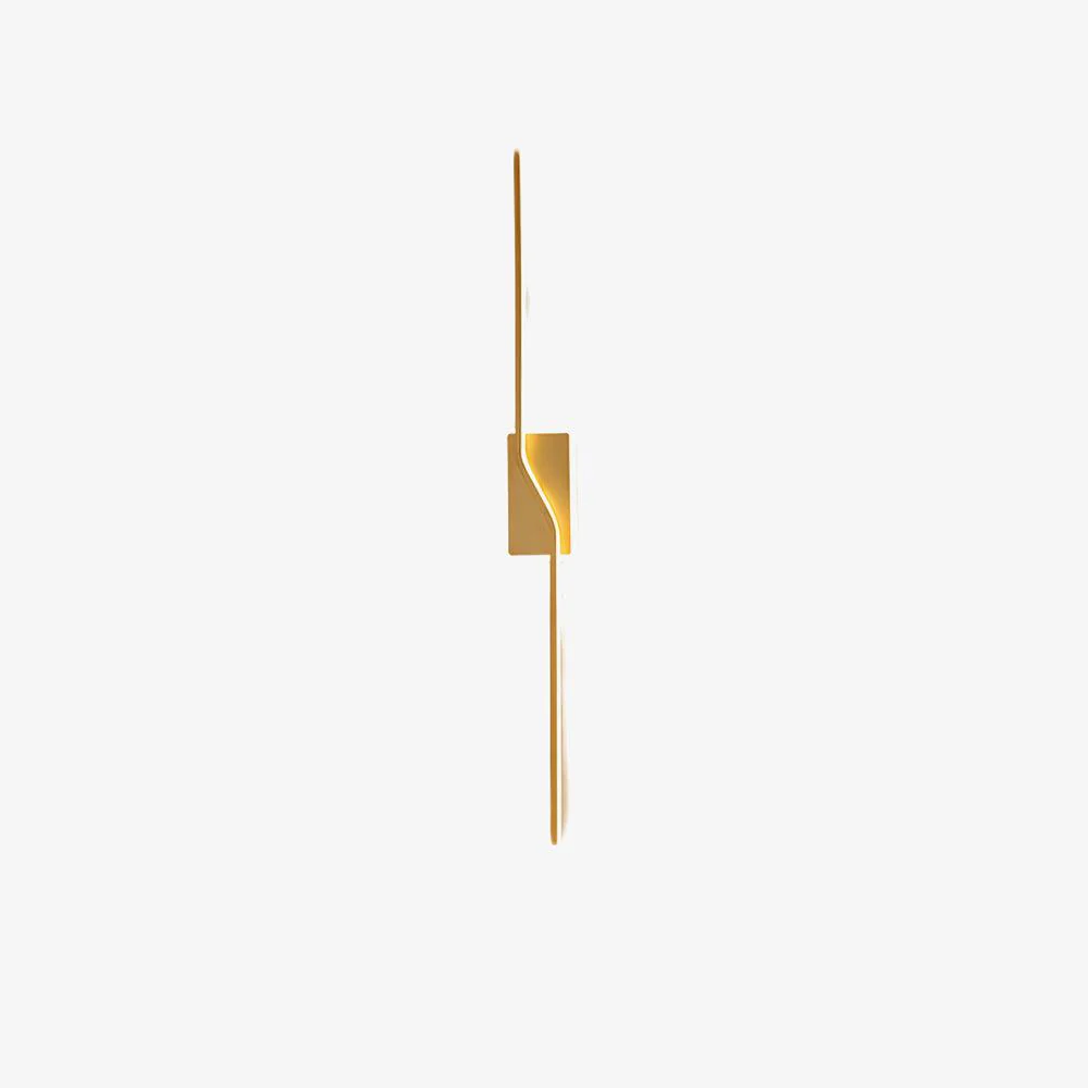 Настенный светильник Linear Strip - 10см x 60см, золотой, 3000-6500К