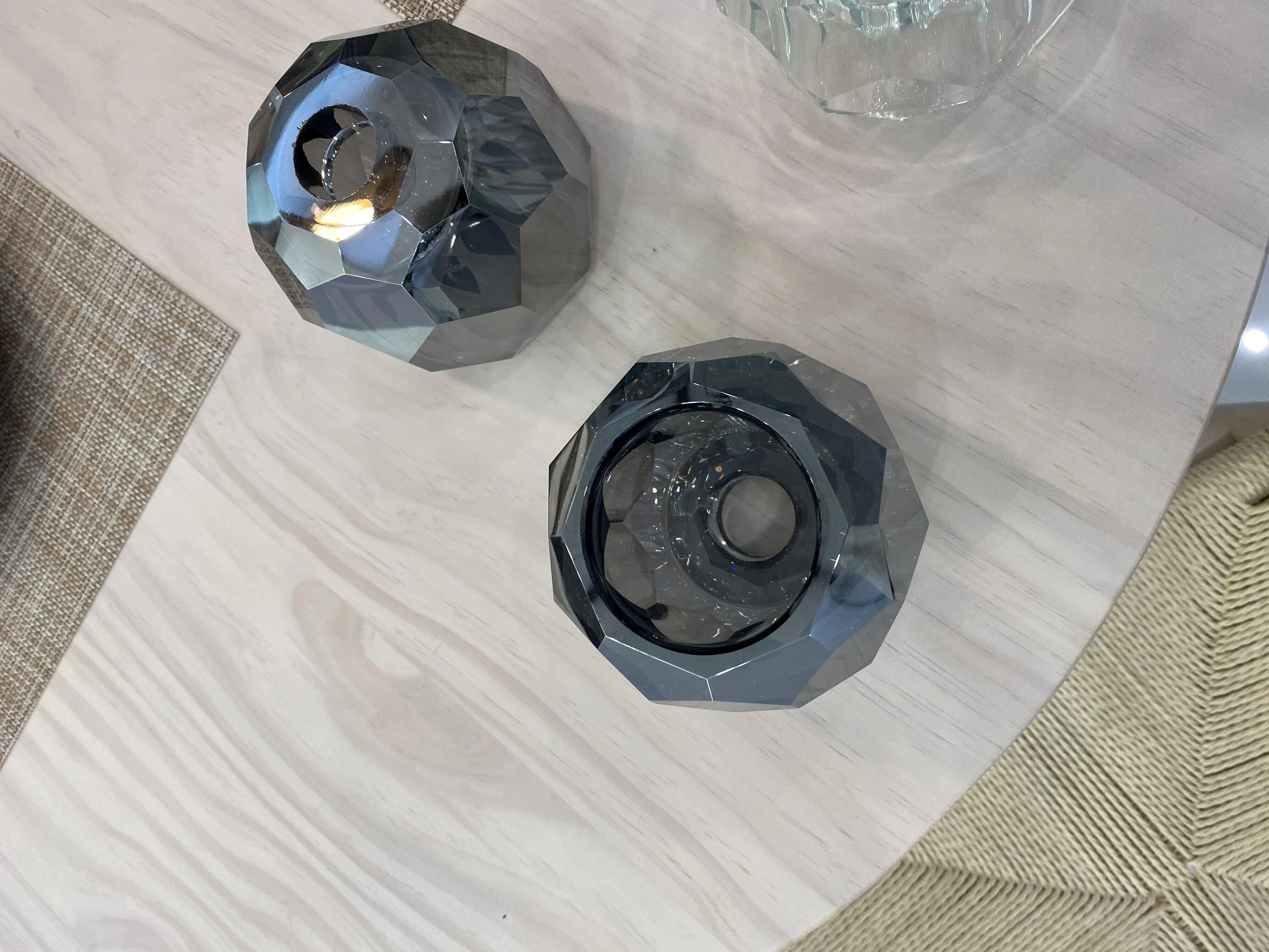 Люстра Crystal Ball Round Cluster - 18 подвесов ∅108см x 45см, черное матовое золото