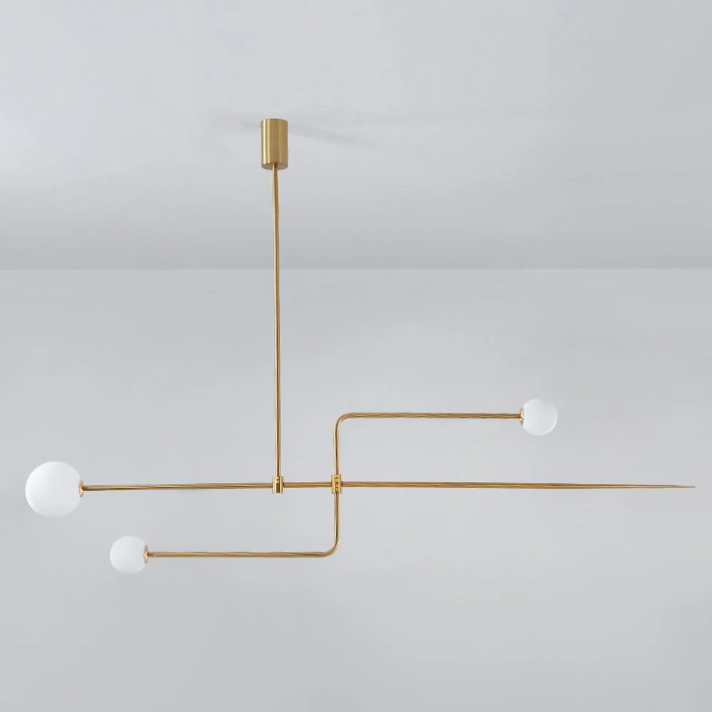 Люстра Mobile Chandelier - 3 подвеса, черный