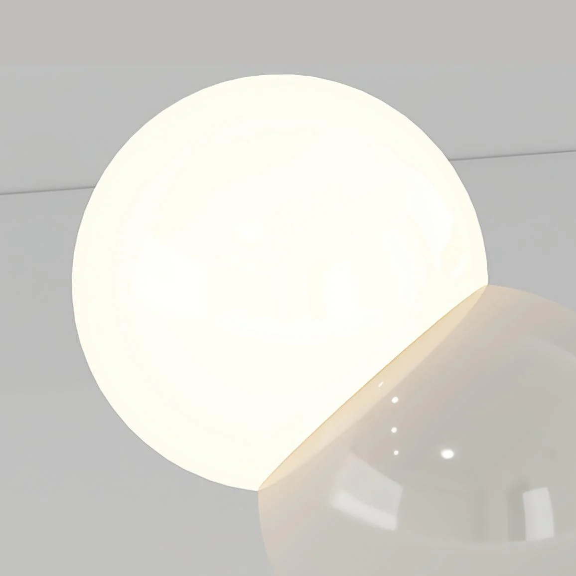Regina Table Lamp - L 21.5cm x W 20cm x H 37cm / L 8.5″ x W 7.9″ x H 14.6″ / White / AU plug