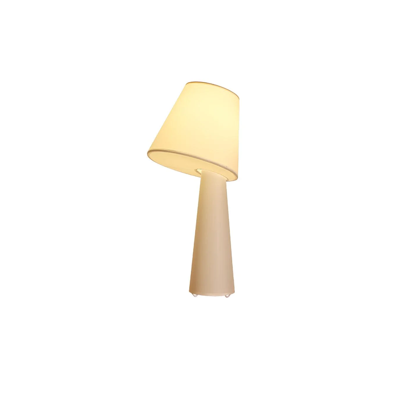 Торшер Column Fabric - модель C, ∅48см x 181см, белый