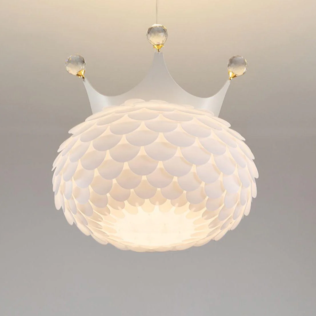 Подвесной светильник Aluvia Crown - ∅45см x 59см, золотой