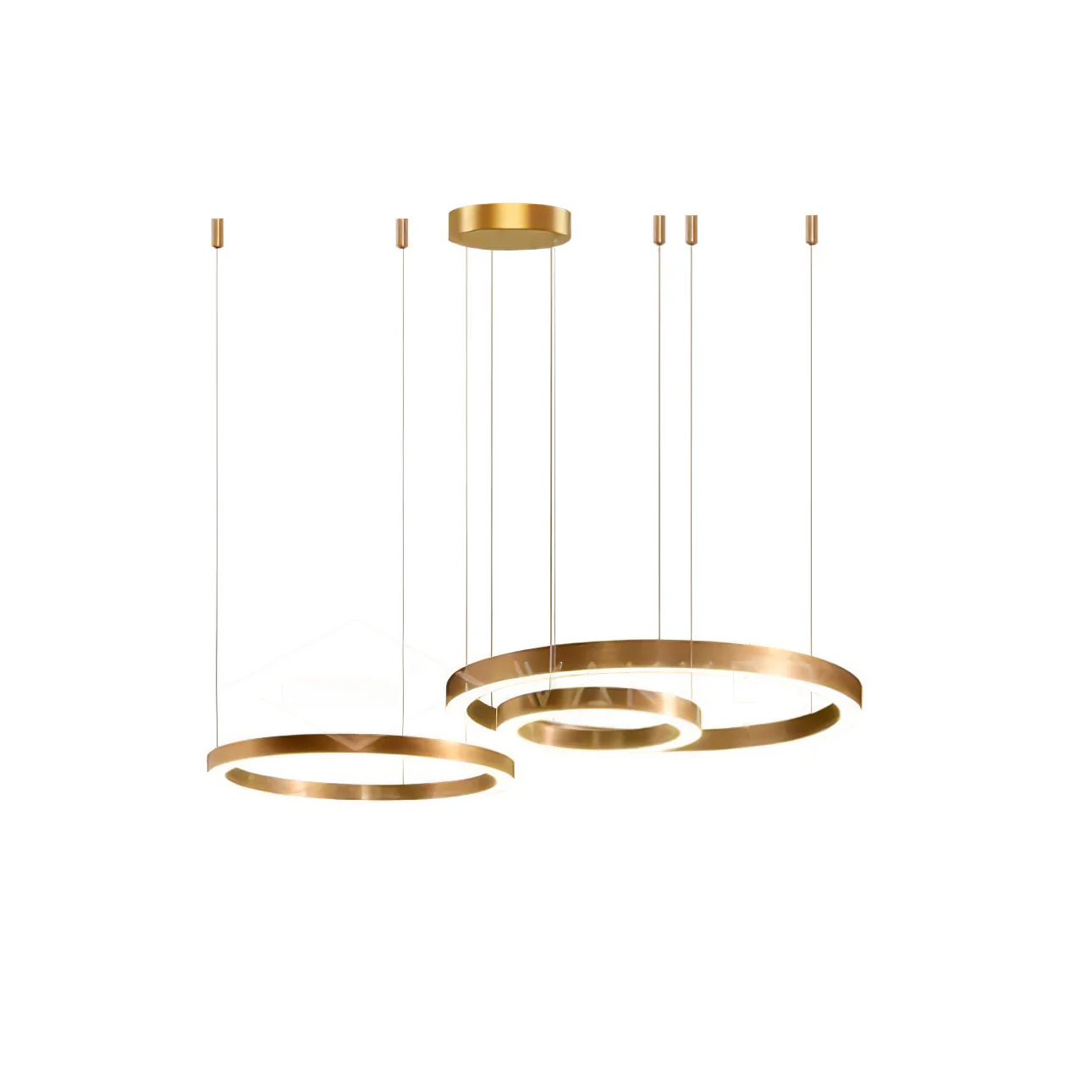 Подвесной светильник Ring LED - ∅100см, теплый свет