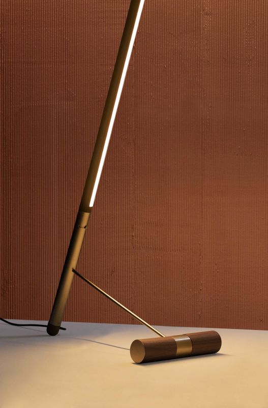Светильник напольный Nomon Home LINEA D Gold BD-2788708