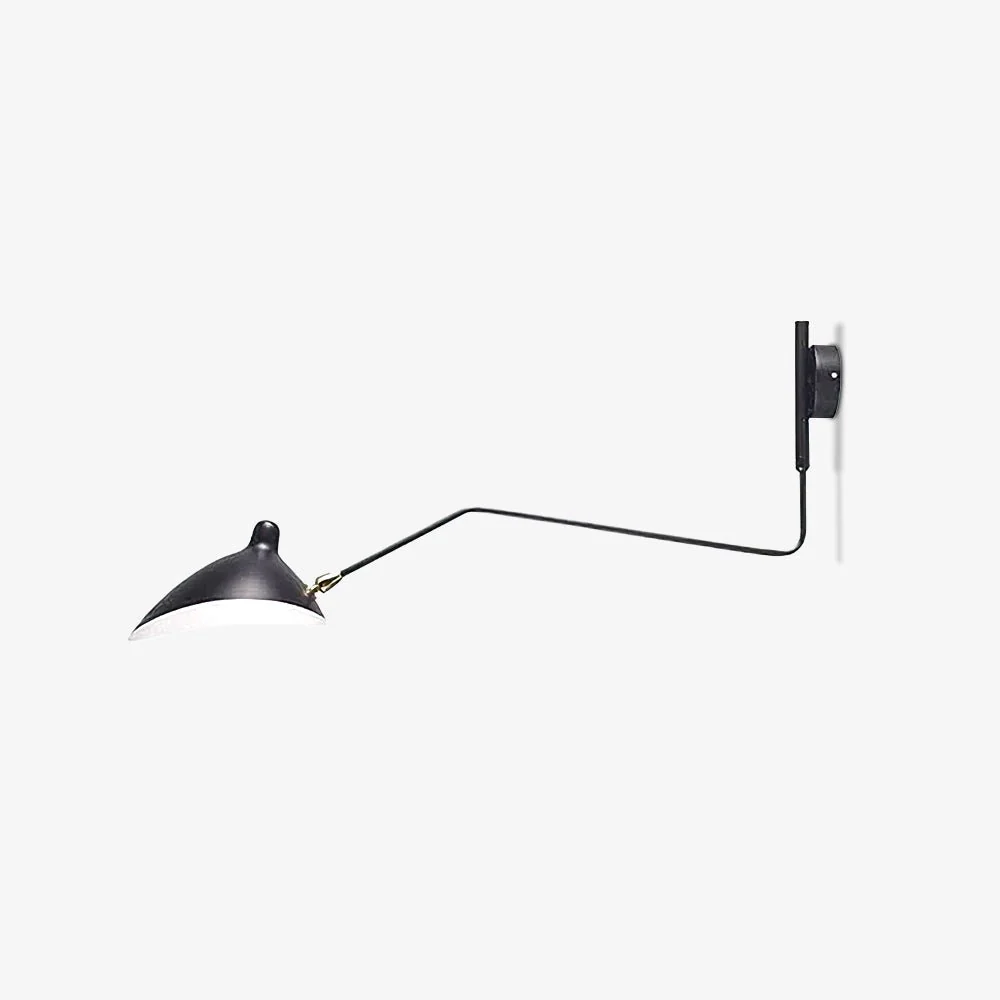 Serge Mouille Wall Sconce - L 47.2″ x H 15.8″ / L 120cm x H 40cm Set of 2 / White