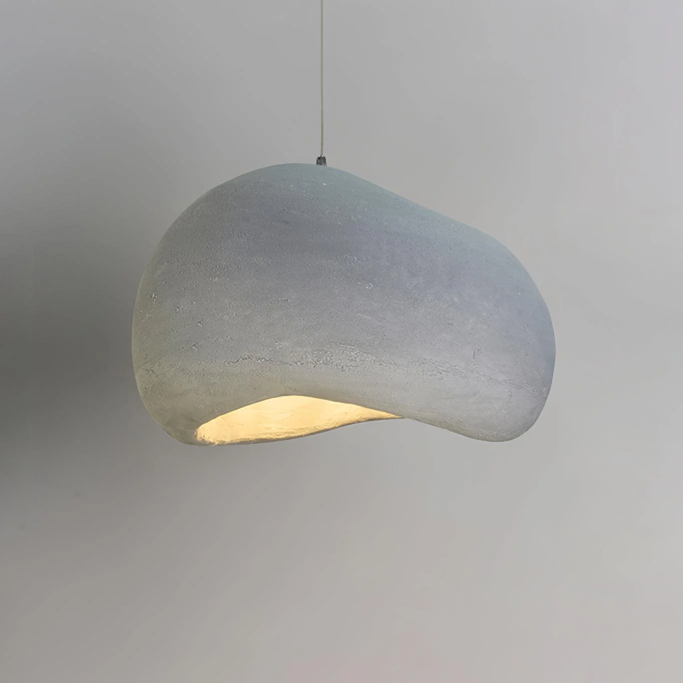 Подвесной светильник Khmara Cloud - ∅60см x 35см, серый