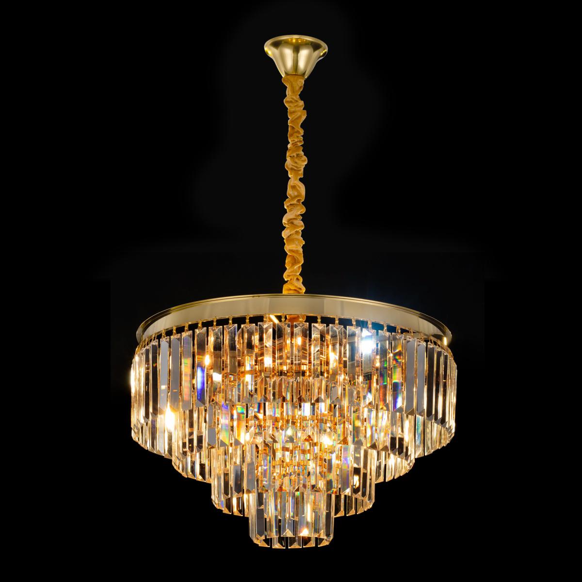 Люстра подвесная хрустальная Citilux Ricky 480W Е14 CL314153