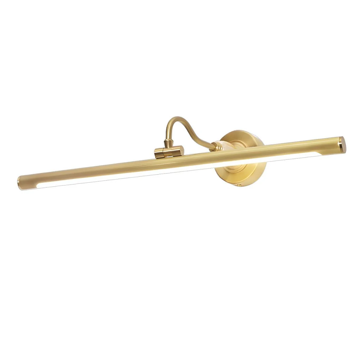 Настенный светильник Archer Art Linear - ∅75см x 13см, золотой, теплый свет