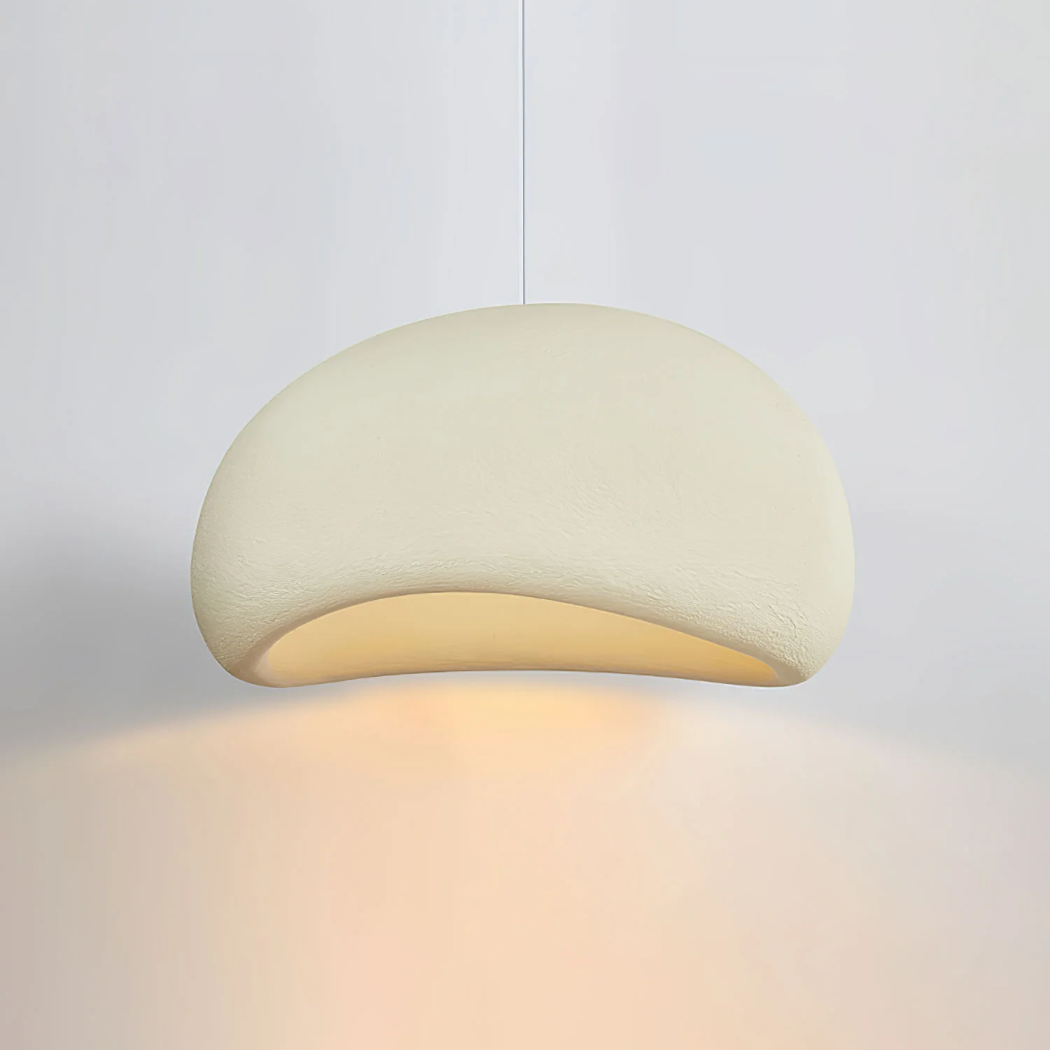 Подвесной светильник Cloud Style B - ∅100см x 38см, оранжевый