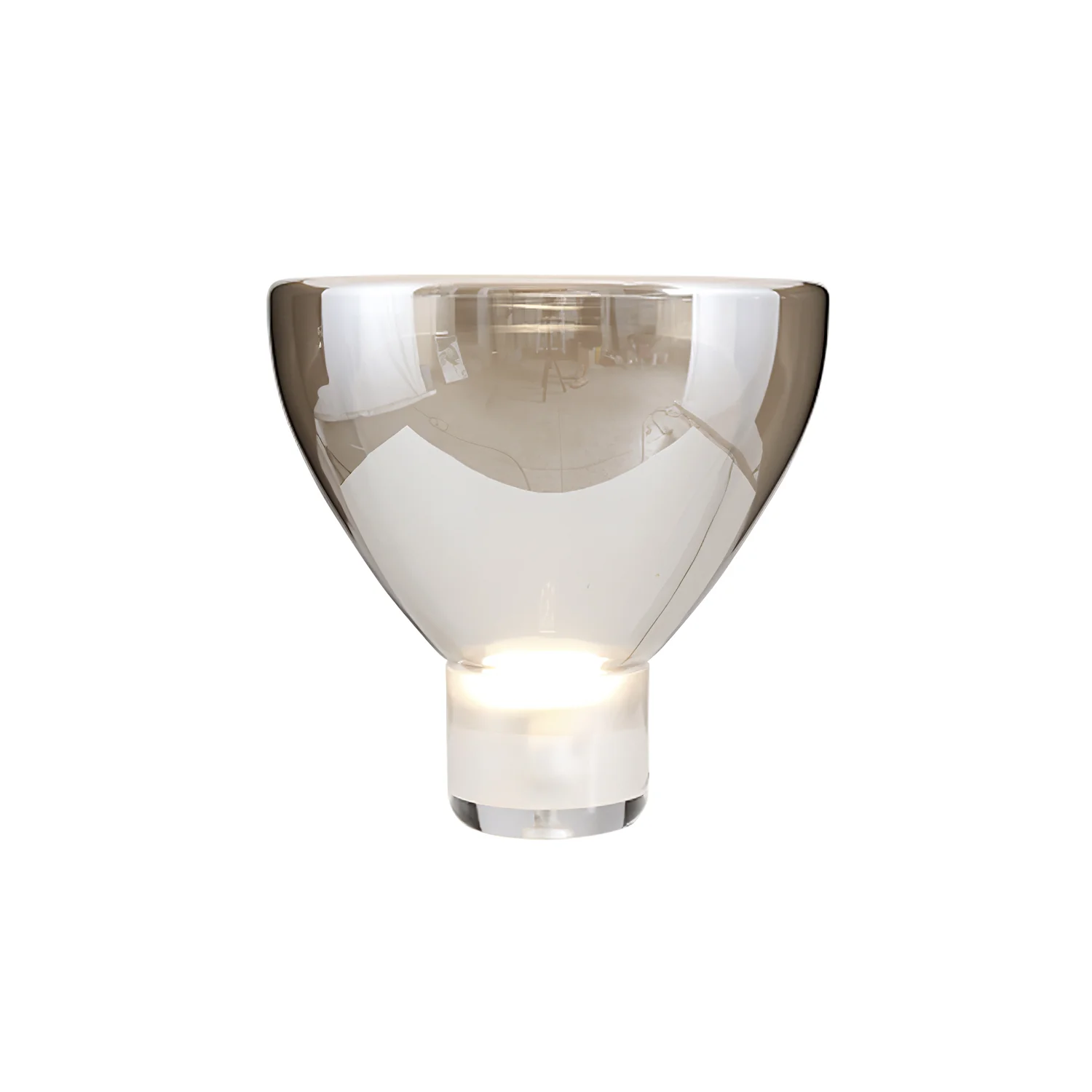 Aella Table Lamp - ∅ 14.9″ x H 14.5″ / Dia 38cm x H 37cm / Cognac / UK plug