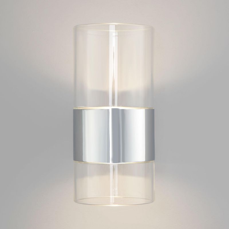 Настенный светильник Eurosvet Watford 40021/1 LED хром/прозрачный