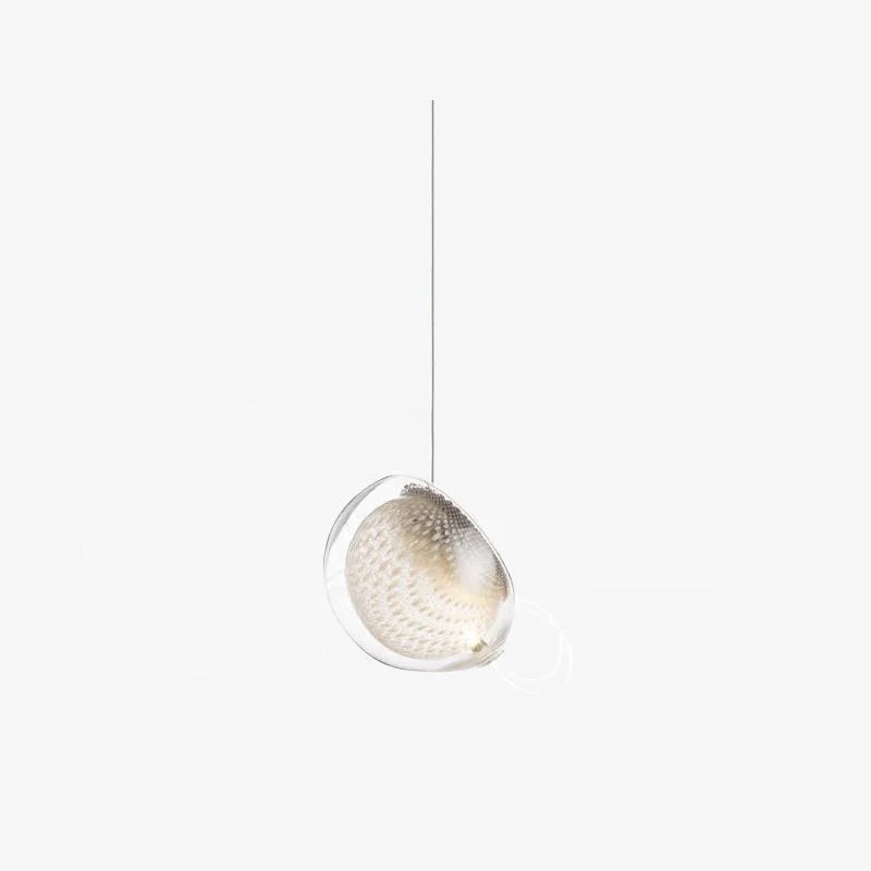 Подвесной светильник Mesh Glass - 5 подвесов ∅15см x 150см, холодный свет