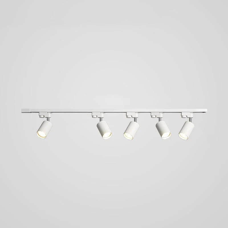Трековый светильник Adjustable Spotlight - 3 источника света ∅100см x 11см, черный, золотой, теплый свет