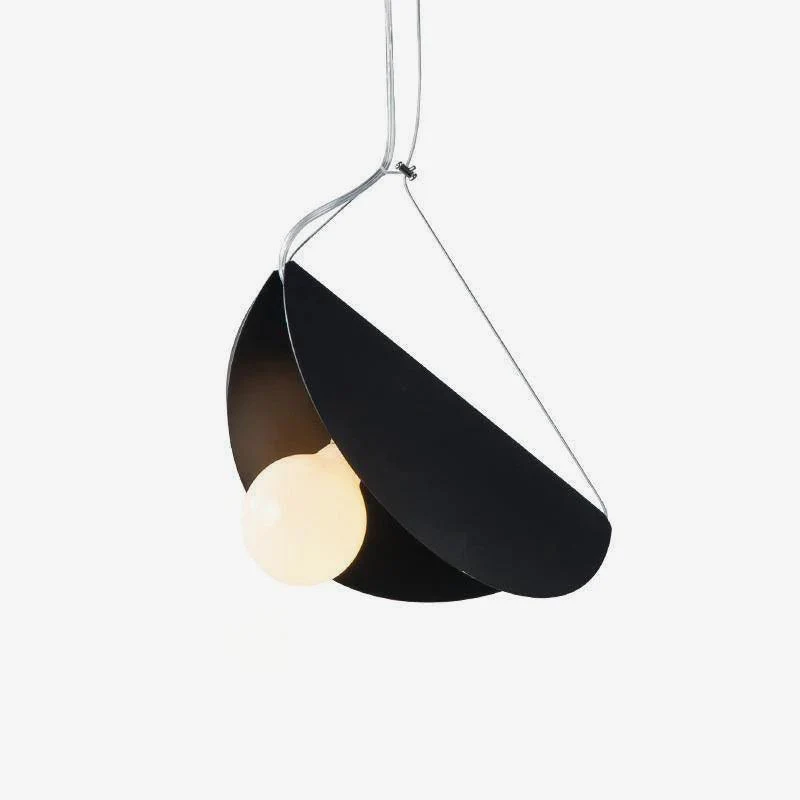 Подвесной светильник Glider - ∅30см x 15см, черный