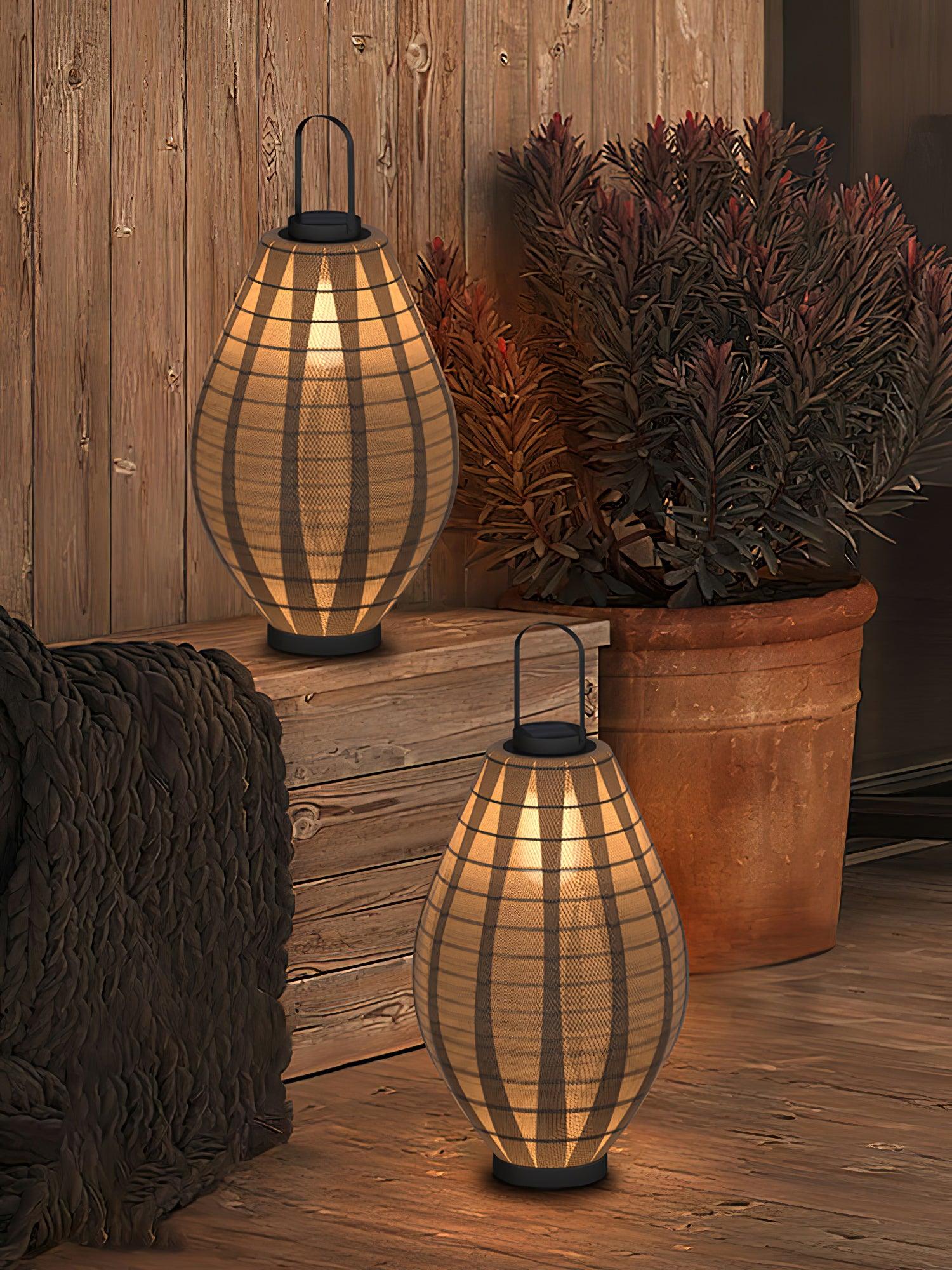Уличный светильник Oasis Mesh Beacon - модель A ∅32см х 70см, теплый свет, проводной