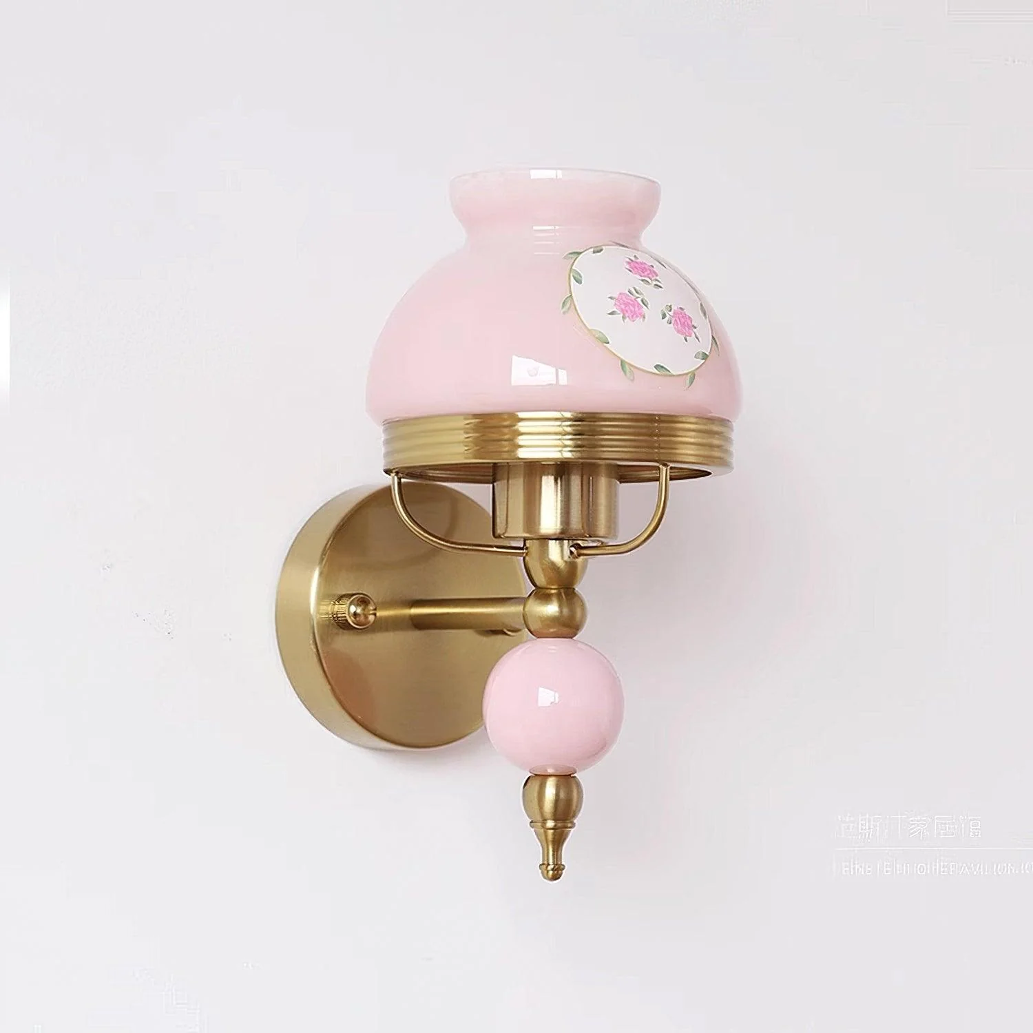 Loa Glass Wall Lamp - Model B set of 2 / Pink
